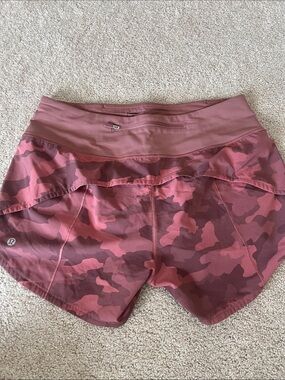 lululemon athletica Rose Pink Camo Skort